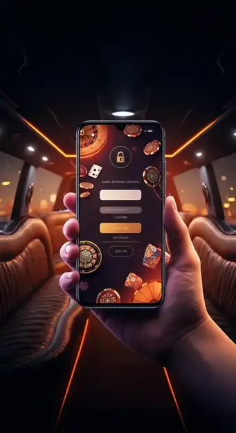 Interface de connexion sécurisée de Talismania Casino affichant les champs email et mot de passe pour un accès rapide aux jeux et fonctionnalités.